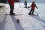 Předvánoční lyžování 2009