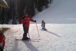 Předvánoční lyžování 2009
